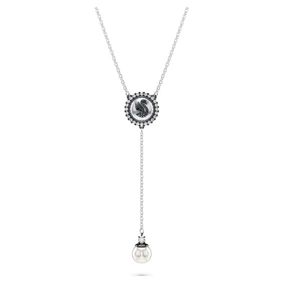 Collana Swarovski Donna Swan in Lega metallica Cubic Zirconia 5681403 - 5681403